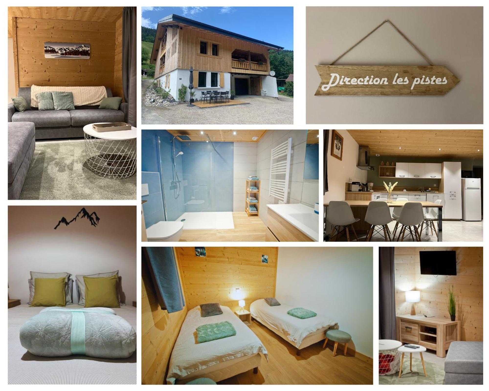Appartement Chalet Louison Les Gets Buitenkant foto